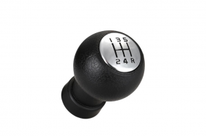 Leather Luxe Πόμολο 5 Ταχυτητων (Ασημί) Πλαστικο Για Suzuki Swift Alto 2005-2010