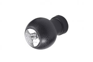 Leather Luxe Πόμολο 5 Ταχυτητων (Χρώμιο) Πλαστικο Για Suzuki Swift Alto 2005-2010 (για Τ αντάπτορα)