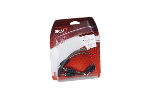Acv Rca Tyro Y-Cable 2male - 1female 30cm