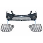 Πλαϊνές Γρίλιες Χρωμίου Μπροστινού Προφυλακτήρα Κατάλληλες Για Mercedes S-Class W222 (2013-2017) S65 Design