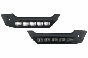 Επέκταση Led Drl Για Αεροτομή Μπροστινού Προφυλακτήρα Κατάλληλη Για Mercedes G-Class W463 (1989-και μετά)