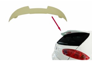 Πίσω Αεροτομή Οροφής Κατάλληλη Για Seat Leon 1P1 (2009-2012)