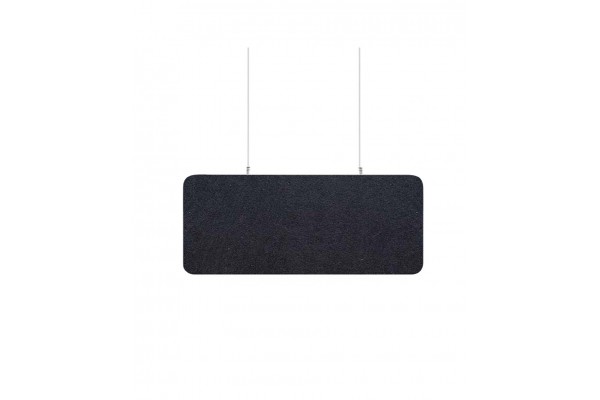 Audiodesigner Ecobaffle Rectangle Ηχοαπορροφητικά Πάνελ Οροφής 30x120cm Μαύρο (Τεμάχιο)ECOBAFFLE-RC-3/12-BL