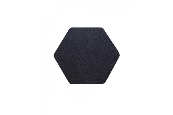 Audiodesigner ECOPLAN® Hexagon Ηχοαπορροφητικά Πάνελ 17,3 Cm Μαύρο (Σετ 4 Τεμαχίων)ECOPLAN-EX-173-BLK