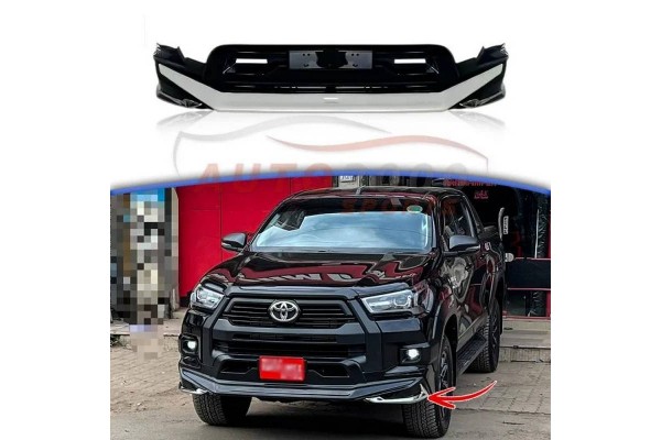 Bull Bar Bumper Guard Εμπρός Προφυλακτήρα Για Toyota Hilux 2019+ Revo Modelista Style 1 Τεμάχιο