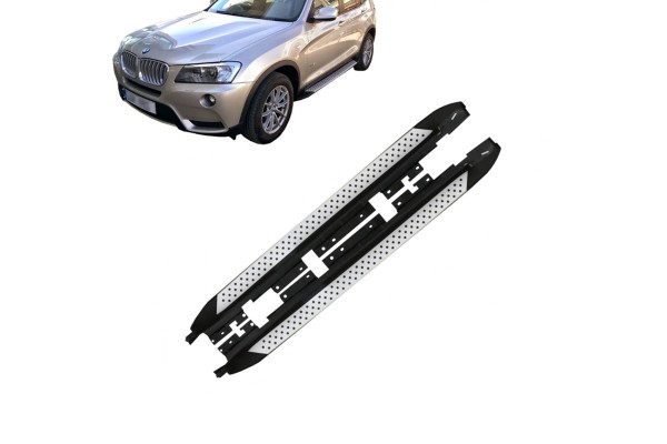 Πλαινά Σκαλοπάτια Για Bmw X3 F25 11-18 Oem Look 2 Τεμάχια