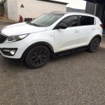 Πλαινά Σκαλοπάτια Για Kia Sportage 3 10-15 Oem Look 2 Τεμάχια