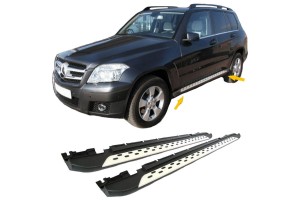 Πλαινά Σκαλοπάτια Για Mercedes-Benz GLK-Class (X204) 08-15 2 Τεμάχια