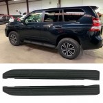 Πλαινά Σκαλοπάτια Για Toyota Land Cruiser Prado FJ150 2010+ Μαύρα 2 Τεμάχια