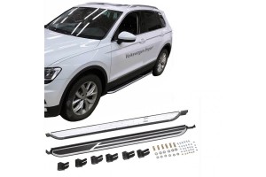 Πλαινά Σκαλοπάτια Για Vw Tiguan mk2 2016+ Oem Look 2 Τεμάχια