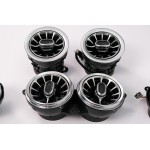 Σετ Μάσκες Αεραγωγών A/C Μπροστά Και Πίσω Πλευρά 64 Χρώματα Κατάλληλα Για Mercedes S-Class W222 (2013-2020)