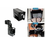 Θήκη Ποτηριού Κεντρικής Κονσόλας Κατάλληλη Για Mercedes Benz Cls W219 (2003-2010) E-Class W211 S211 (2002-2009) Μαύρη