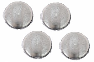 Κάλυμμα Μεσαίου Ηχείου Πόρτας 3 Χρωμάτων Led Κατάλληλο Για Mercedes C-Class W205 Glc Suv X253 W253 (2014-2020)