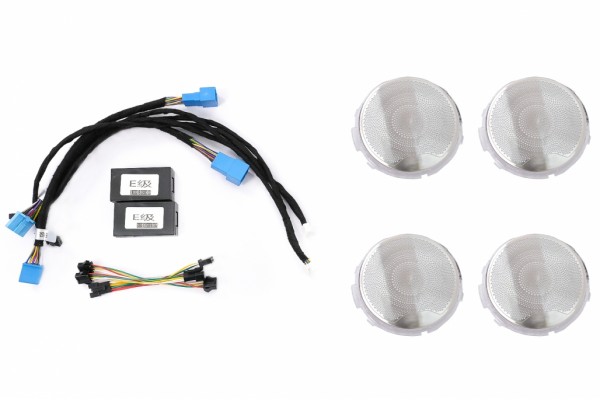 Κάλυμμα Μεσαίου Ηχείου Πόρτας 64 Χρωμάτων Led Κατάλληλο Για Mercedes E-Class W213 S213 (2016-2019)