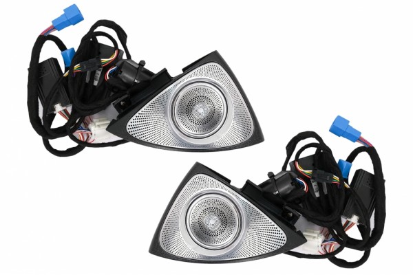 Περιστροφικά Tweeter Led 3D Για Μπροστινή Πόρτα 64 Χρωμάτων Κατάλληλα Για Mercedes E-Class W213 S213 C238 (2016-2019) Περιστροφικά Tweeter Led 3D Για Μπροστινή Πόρτα 64 Χρωμάτων Κατάλληλα Για Mercedes E-Class W213 S213 C238 (2016-2019)