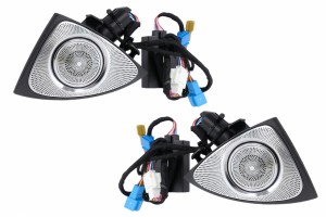 Περιστροφικά Tweeter Led Μπροστινής Πόρτας 7 Χρωμάτων Κατάλληλα Για Mercedes S-Class W222 (2013-2020)