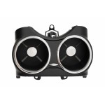 Διπλή Μπροστινή Θήκη Ποτηριών Κατάλληλη Για Mercedes Cls C219 W219 (2003-2010) Μαύρη