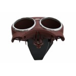 Διπλή Μπροστινή Θήκη Ποτηριών Κατάλληλη Για Mercedes Cls C219 W219 (2003-2010) Κόκκινη