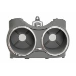 Διπλή Μπροστινή Θήκη Ποτηριών Κατάλληλη Για Mercedes Cls C219 W219 (2003-2010) Γκρι