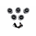 Μάσκες Εξαερισμού Εμπρός Ac 3 Χρώματα Κατάλληλα Για Mercedes C-Class W205 Glc Suv X253 W253 (2014-2018)