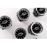 Μάσκες Εξαερισμού Εμπρός Ac 3 Χρώματα Κατάλληλα Για Mercedes C-Class W205 Glc Suv X253 W253 (2014-2018)