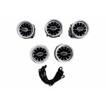 Μάσκες Εξαερισμού Εμπρός Ac 64 Χρώματα Κατάλληλα Για Mercedes C-Class W205 Glc Suv X253 W253 (2014-2018)