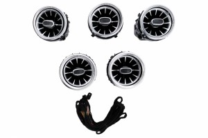 Μάσκες Εξαερισμού Εμπρός Ac 64 Χρώματα Κατάλληλα Για Mercedes C-Class W205 Glc Suv X253 W253 (2014-2018)