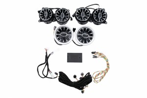 Μάσκες Εξαερισμού A/C Εμπρός 7 Χρώματα Κατάλληλα Για Mercedes S-Class W222 (2013-2020)