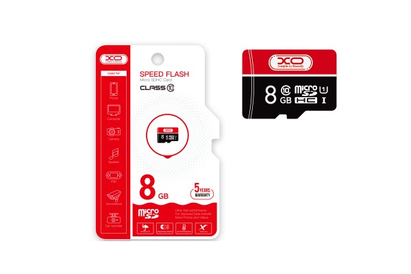 Xo 8GB Memory Card CL10 Micro Sd