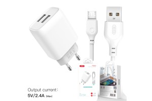 Xo L57 Micro 2.4A 2xUSB