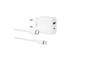 Xo L81A PD20W+QC3.0 18W Dual Usb Fast Charger Lighting