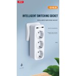 Xo WL08 Eu Smart Wall Plug Conversion Socket (3AC+2USB 2.4A) White