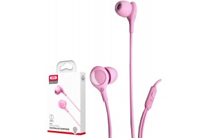 Xo EP46 Noise-cancelling in-ear Sleep Earphone1.2M Pink