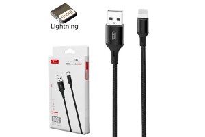 Xo NB143 Lightning Data Cable 2.0M Black