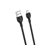 Xo NB200 2.4A Usb Cable Micro 1M Black