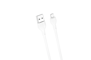 Xo NB200 2.4A Usb Cable Micro 1M White