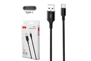 Xo NB143 Type-C Data Cable 2.0M Black