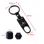 Καπάκια Βαλβίδων Αυτοκινήτου Με Μπρελόκ Mercedes-Benz Μαύρο 5 Τεμάχια