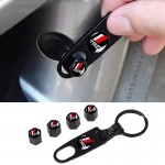 Καπάκια Βαλβίδων Αυτοκινήτου Με Μπρελόκ Trd Μαύρο 5 Τεμάχια Καπάκια Βαλβίδων Αυτοκινήτου Με Μπρελόκ Trd Μαύρο 5 Τεμάχια