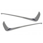 Διαχωριστικά Μπροστινού Προφυλακτήρα Κατάλληλα Για Mercedes W222 S-Class S65 Design (2013-2017) Chrome Edition Διαχωριστικά Μπροστινού Προφυλακτήρα Κατάλληλα Για Mercedes W222 S-Class S65 Design (2013-2017) Chrome Edition