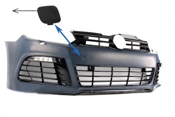 Κάλυμμα Γάντζου Ρυμούλκησης Μπροστινού Προφυλακτήρα Κατάλληλο Για Vw Golf Vi 6 (2008-2013) R20 Look Κάλυμμα Γάντζου Ρυμούλκησης Μπροστινού Προφυλακτήρα Κατάλληλο Για Vw Golf Vi 6 (2008-2013) R20 Look