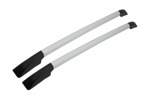 Διακοσμητικές Ράγες Οροφής Κατάλληλες Για Ford Ranger T6 T7 T8 Double Cabin (2012-2020) Ασημί