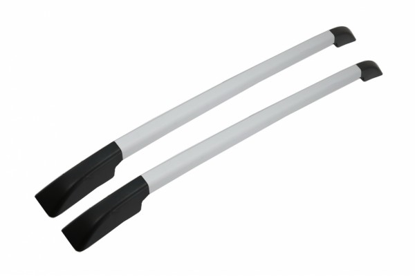 Διακοσμητικές Ράγες Οροφής Κατάλληλες Για Ford Ranger T6 T7 T8 Double Cabin (2012-2020) Ασημί