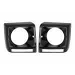 Καλύμματα Προβολέων Μαύρου Χρώματος Κατάλληλα Για Mercedes G-Class W463 (1989-2018) G65 Design