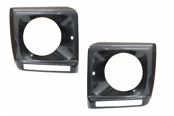 Καλύμματα Προβολέων Από Ανθρακονήματα Κατάλληλα Για Mercedes G-Class W463 (1989-2018) G65 Design