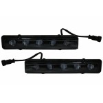Φώτα Ημέρας Led Drl Σε Μαύρο χρώμα, Κατάλληλα Για Mercedes G-Class W463 (1989-2012) G65 Design Black
