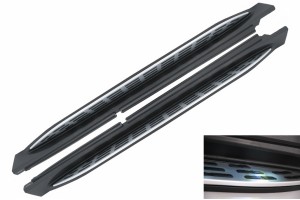 Σανίδες Σκαλοπατιών Για Πλαϊνά Σκαλοπάτια Κατάλληλα Για Mercedes Gle W167 (2019-και μετά) Με Φωτισμό Led