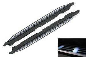 Πλαϊνά Σκαλοπάτια Κατάλληλα Για Mercedes Gls Suv X167 (2020-και μετά) Με Φωτισμό Led