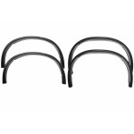 Προεξοχές Φτερών Και Θόλων Τροχών Κατάλληλα Για Bmw X5 F15 (2014-2018) M-Design M-Sport Μαύρο