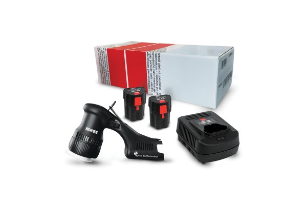 Rupes HLR75/STB Mini Αλοιφαδορος ΜΠΑΤΑΡΙΑΣ, IBRID, 75MM Εργαλειο Με Ταχυφορτιστη Και 2 ΜΠΑΤΑΡΙΕΣ)